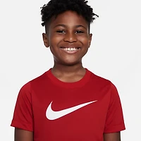 Nike Boys' Legend Swoosh Short Sleeve T-shirt