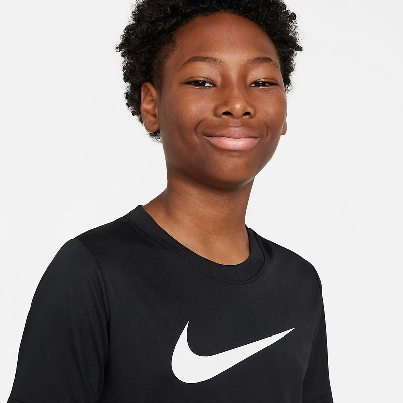 Nike Boys' Legend Swoosh Short Sleeve T-shirt