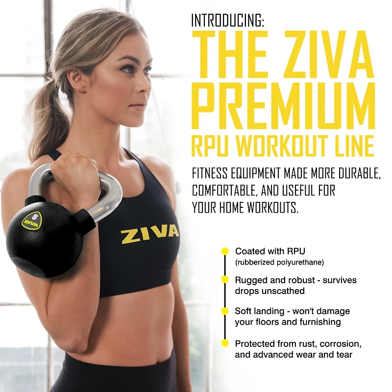 ZIVA Weight Lifting Kettlebell – Single
