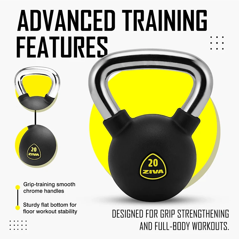 ZIVA Weight Lifting Kettlebell – Single