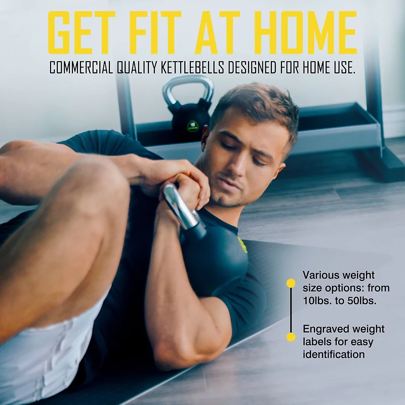 ZIVA Weight Lifting Kettlebell – Single