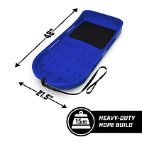 GoSports 48in Premium 2-Person Snow Sled