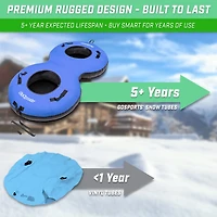 GoSports Heavy Duty 44in Snow Tube