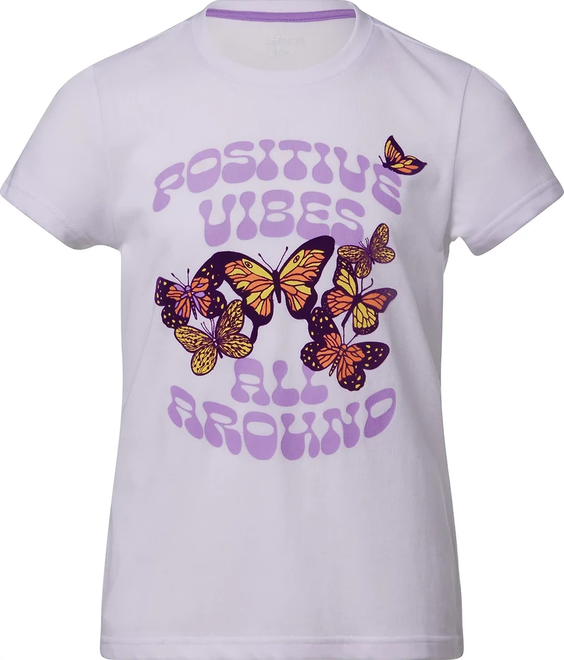 BCG Girls' Cotton Graphic T-shirt