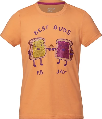 BCG Girls' Cotton PB + J Graphic T-shirt