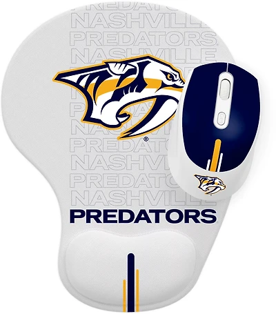 Prime Brands Group Nashville Predators Mouse Pad and Mouse Combo