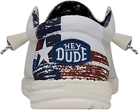 HEYDUDE Men's Wally Texas Canvas Slip-On Shoes