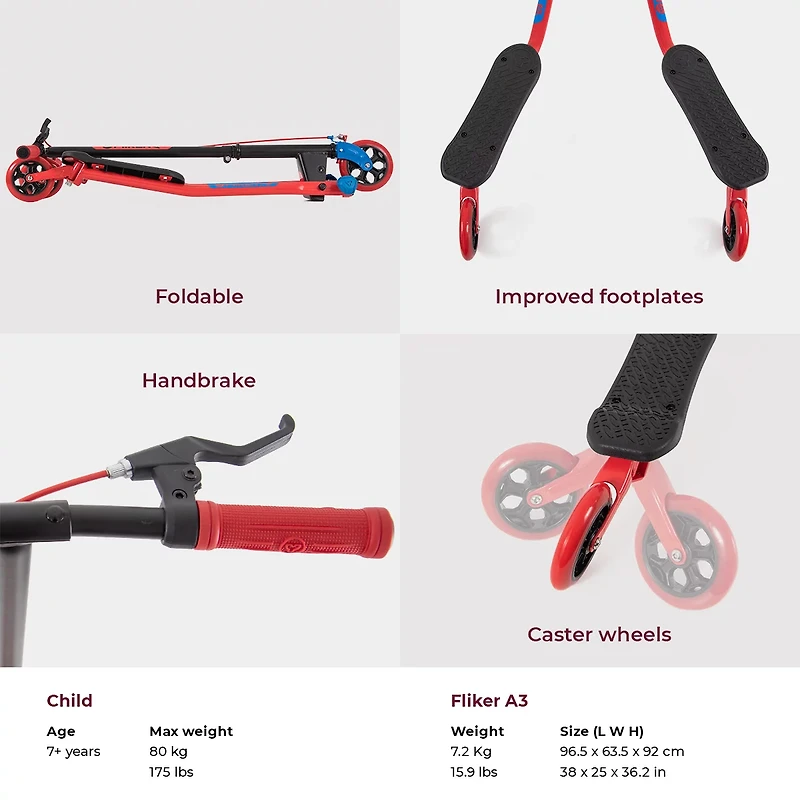 Yvolution Fliker A3 Scooter