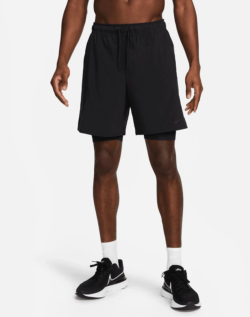Nike Men's Dri-FIT Unlimited Woven 2-in-1 Fitness Shorts 7