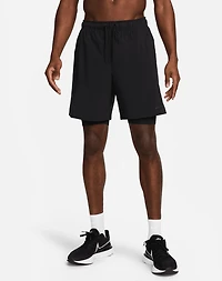 Nike Men's Dri-FIT Unlimited Woven 2-in-1 Fitness Shorts 7