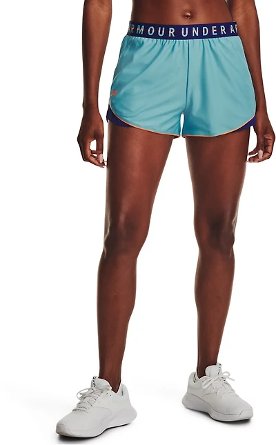 Under Armour Women's Play Up Colorblock Shorts 3