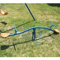 Fitness Reality Kids' 6-Station Swing Set with Seesaw