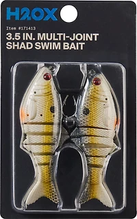 H2OX 3.5 inch Multi Joint Shad Swim Bait