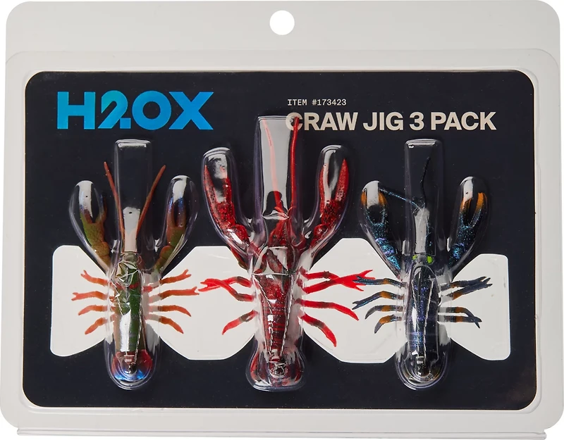H2OX 3-Piece Craw Jig Kit
