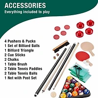 Fat Cat Original 7' Pockey Table with Table Tennis