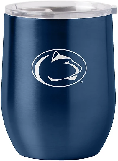 Logo Brands Penn State 16 oz Gameday Stainless Curved Beverage Tumbler