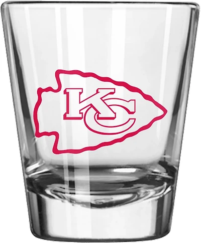Logo Brands Kansas City Chiefs Gameday 2 oz Shot Glass
