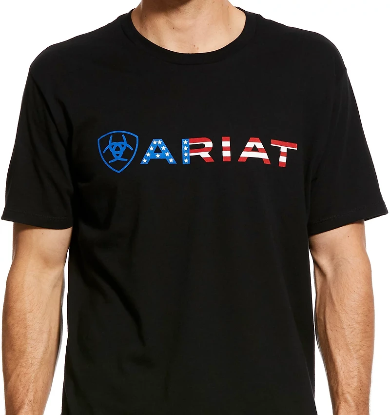 Ariat Men's USA Wordmark T-shirt