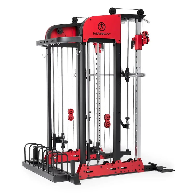 Marcy Deluxe Pro Smith Cage Home Gym System
