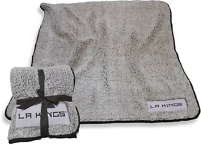 Logo Brands Los Angeles Kings Frosty Fleece Throw
