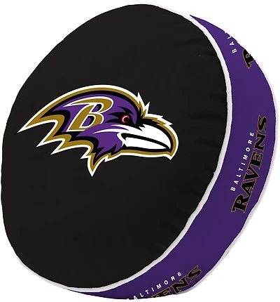 Logo Brands Baltimore Ravens Puff Pillow