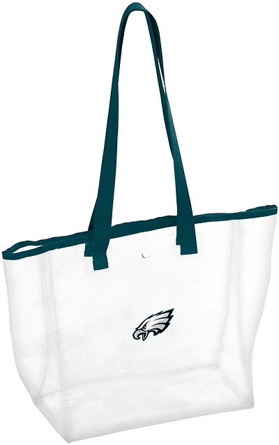Logo Brands Philadelphia Eagles Stadium Clear Tote Bag