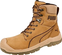 PUMA Men's Conquest SR Scuff Cap EVO Safety Composite Toe Lace Up Boots