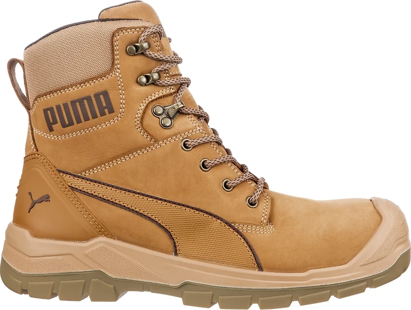 PUMA Men's Conquest SR Scuff Cap EVO Safety Composite Toe Lace Up Boots