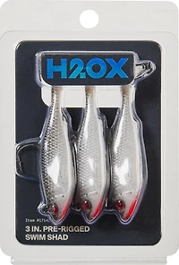 H2OX 3 inch Prerigged Swim Shad
