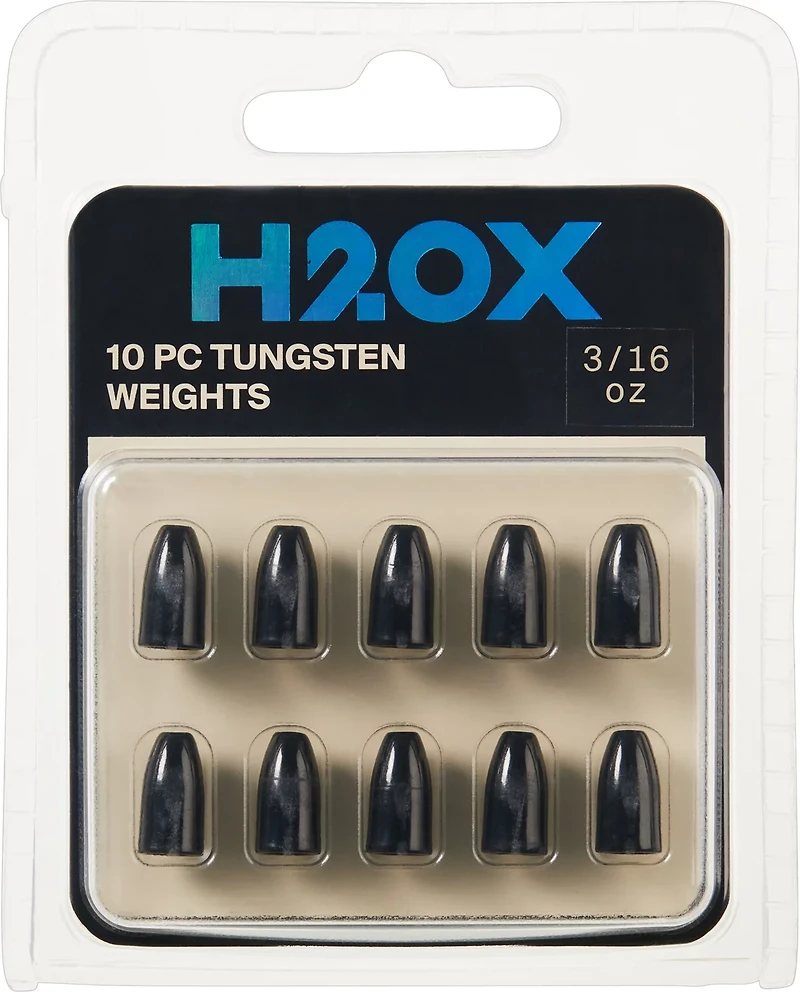 H2OX Tungsten Worm Weights 10 Pack
