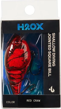 H2OX Premium Jointed Square Bill Bait