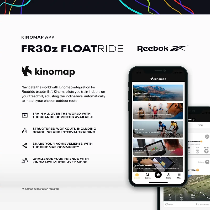 Reebok FR30z Floatride 120V Treadmill