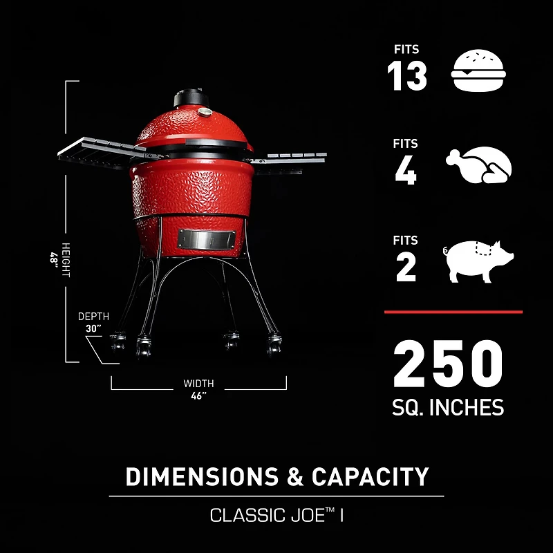 Kamado Joe Series I Classic Joe Grill