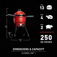 Kamado Joe Series I Classic Joe Grill