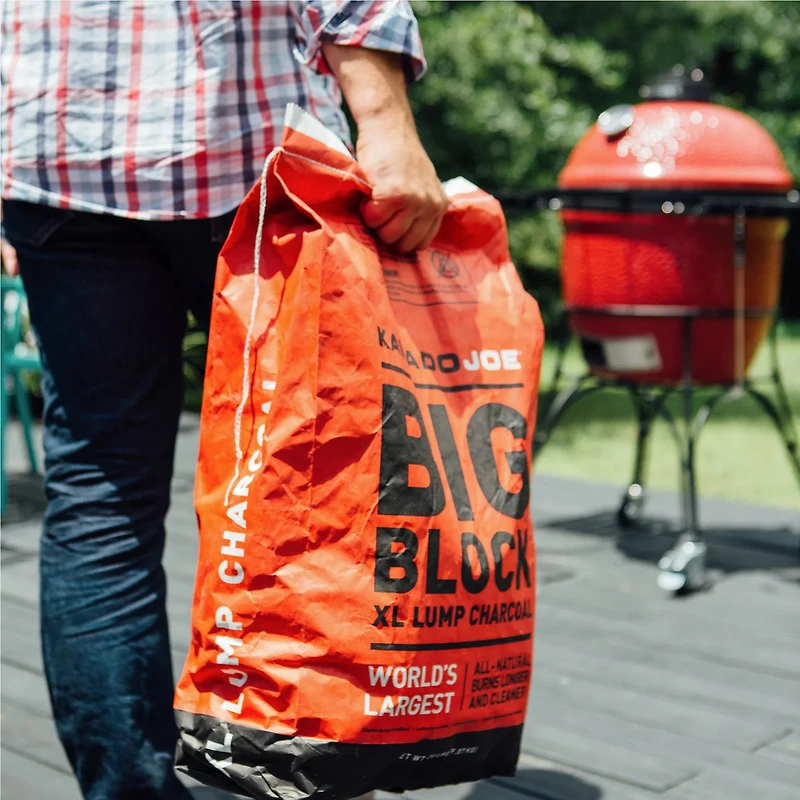 Kamado Joe Big Block 20 lb Lump Charcoal Bag