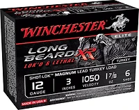 Winchester Long Beard XR Turkey 12 Gauge #6 Shotshells - 10 Rounds