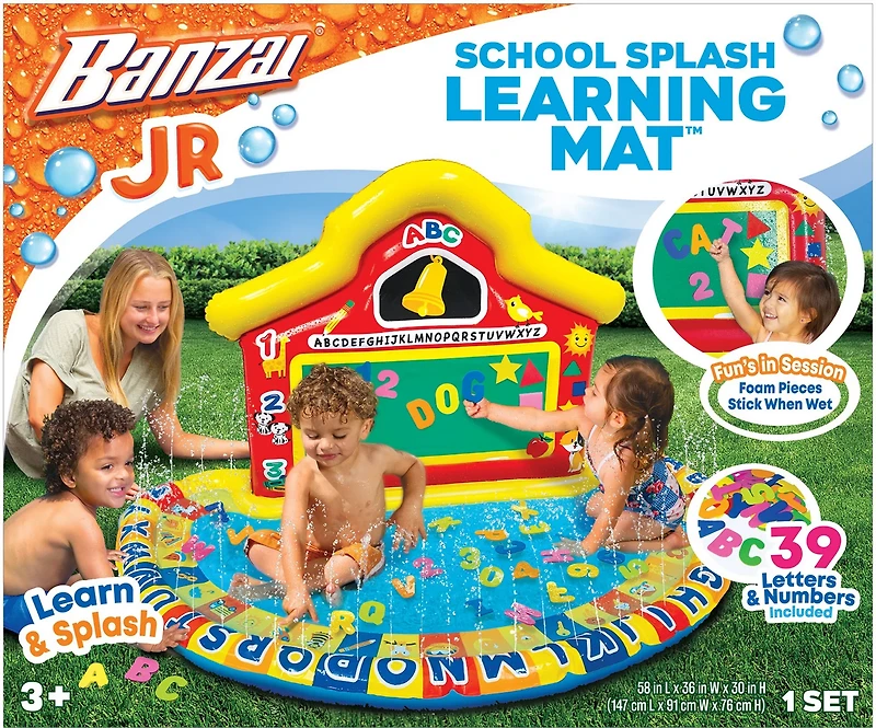 Banzai Jr. School Splash Learning Mat