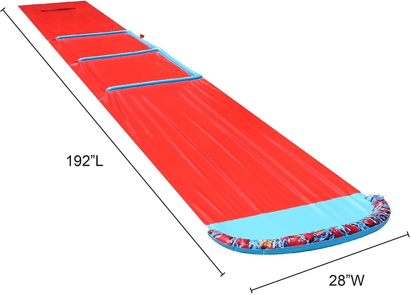 Banzai Breakthrough Blast Water Slide