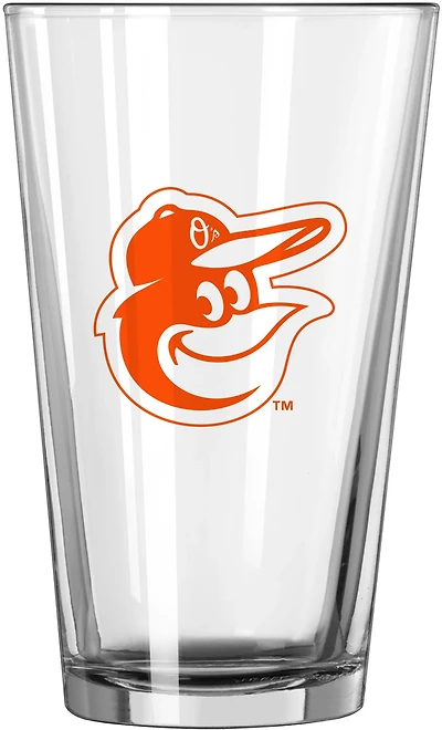 Logo Brands Baltimore Orioles 16 oz Gameday Pint Glass