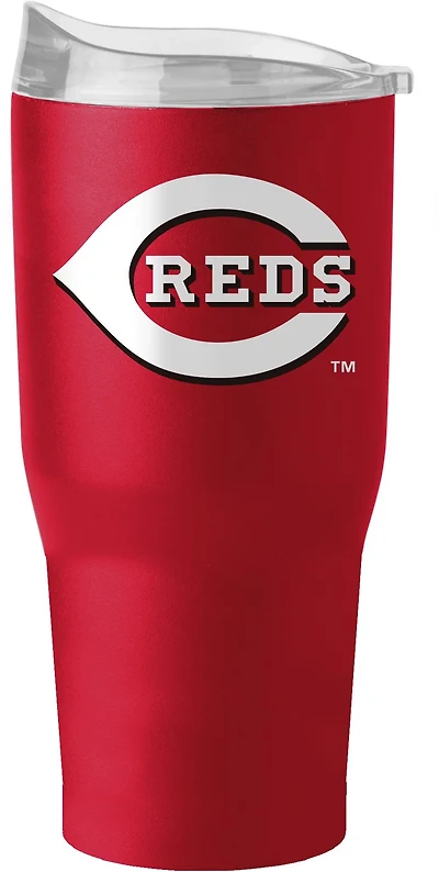 Logo Brands Cincinnati Reds Flipside 30 oz Powder Coat Tumbler