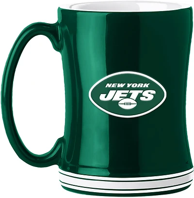 Logo Brands New York Jets 14 oz Relief Mug