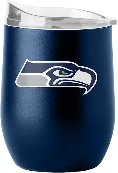 Logo Brands Seattle Seahawks 16oz Flipside Powder Coat Tumbler