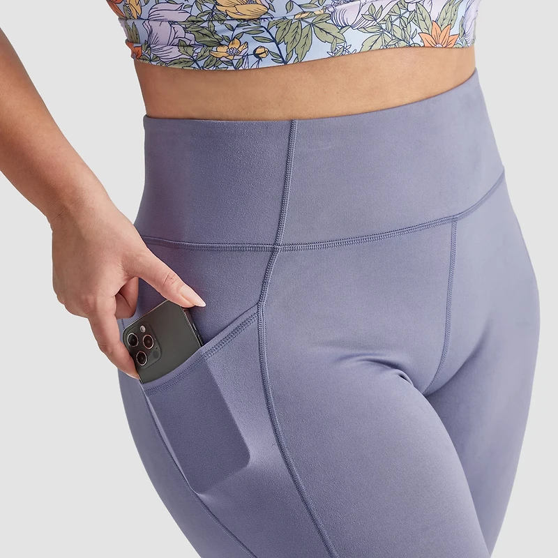 Freely Women's Haven High Waist 7/8 Pocket Plus Leggings