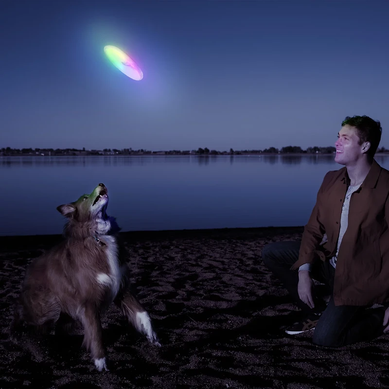 Nite Ize Flashflight Dog Discuit LED Flying Disc