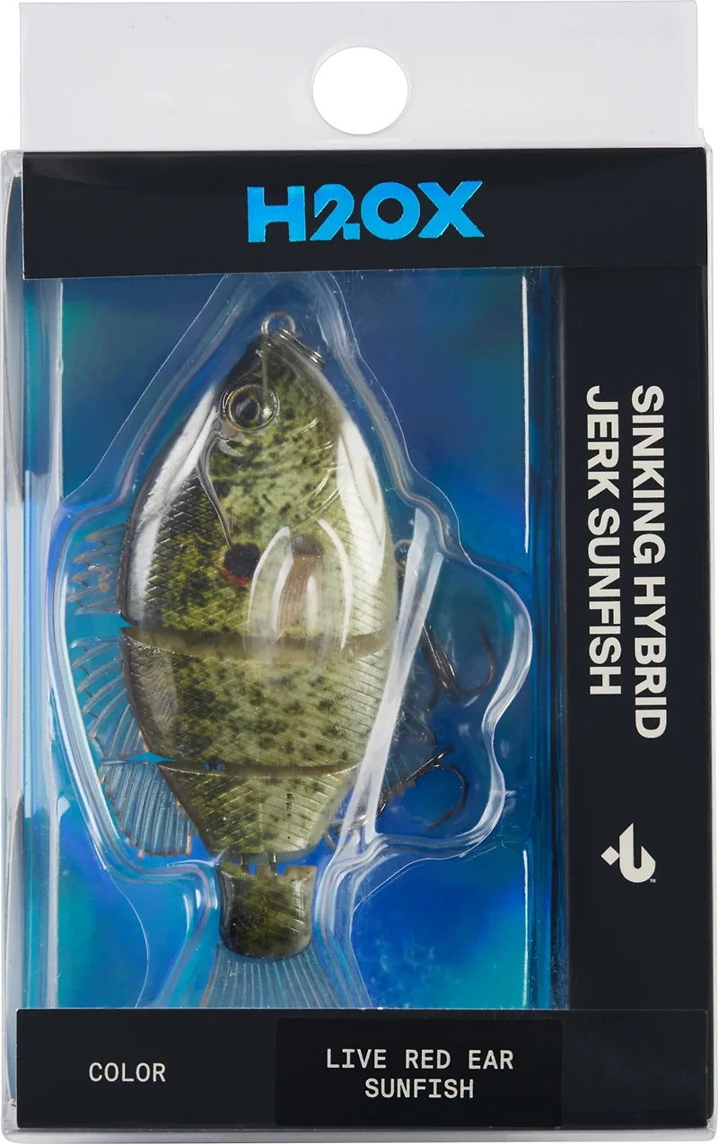 H2OX Sinking Hybrid Jerk Sun Fish Bait