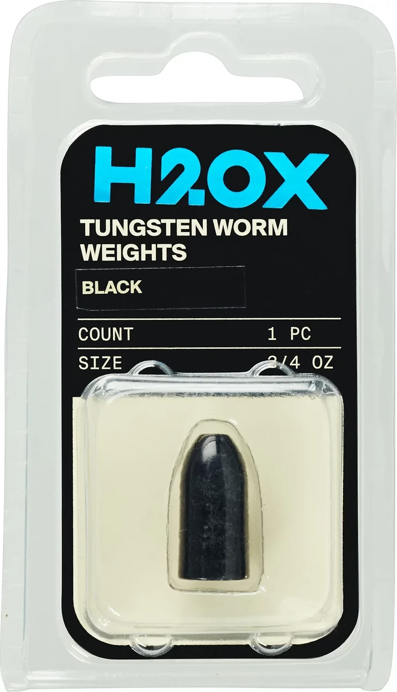 H2OX 3/4 oz Tungsten Worm Weight