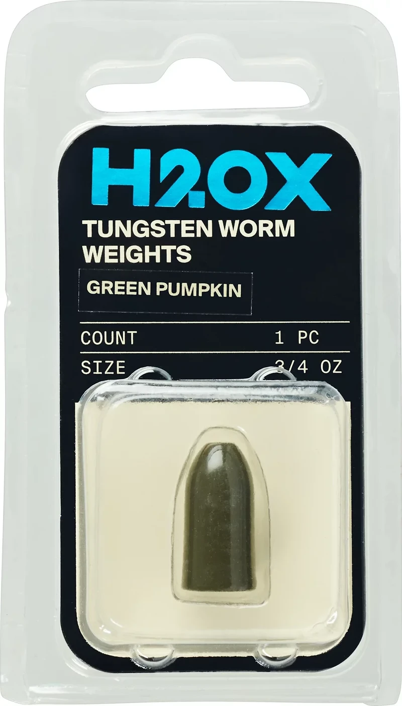 H2OX 3/4 oz Tungsten Worm Weight