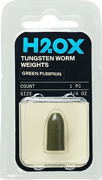 H2OX 3/4 oz Tungsten Worm Weight