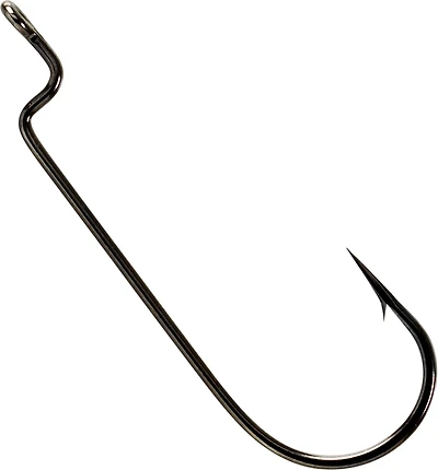 H2OX Offset Round Bend Worm Hooks Pack