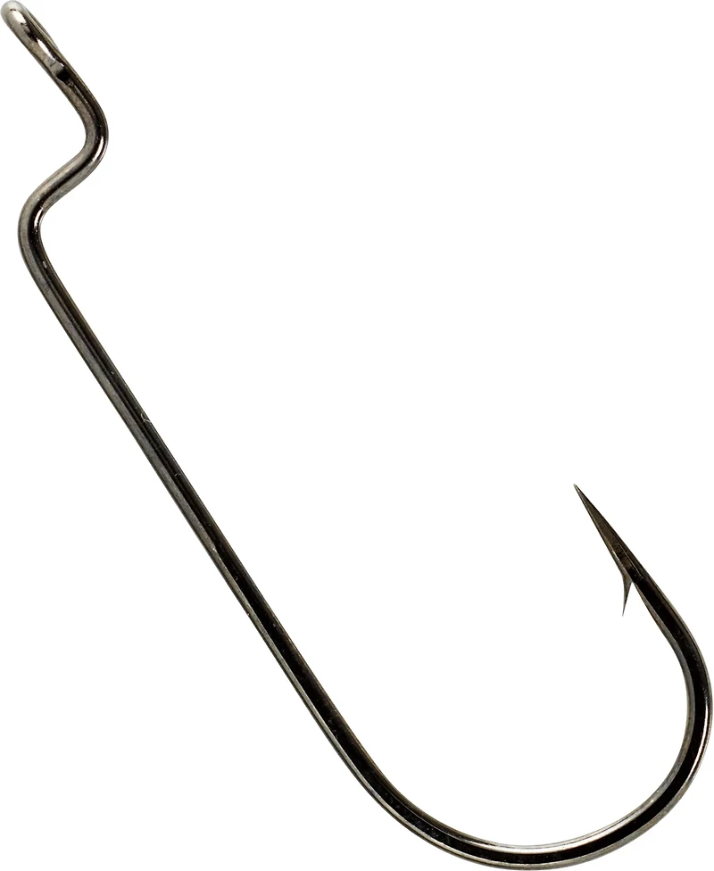 H2OX Offset Round Bend Worm Hooks 25 Pack